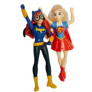 DC Comics Batgirl Supergirl Action Figures Super Hero Girls 2016 McDonalds
